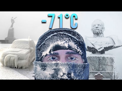 Walking 1 Hour in the COLDEST CITY in the World (-71°C, -96°F) YAKUTSK / YAKUTIA