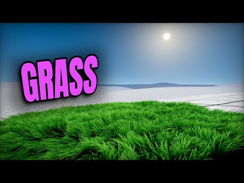 How do Major Video Games Render Grass?